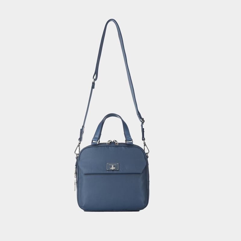 Blue Women's Hedgren Even Handbag | YBS8046SQ