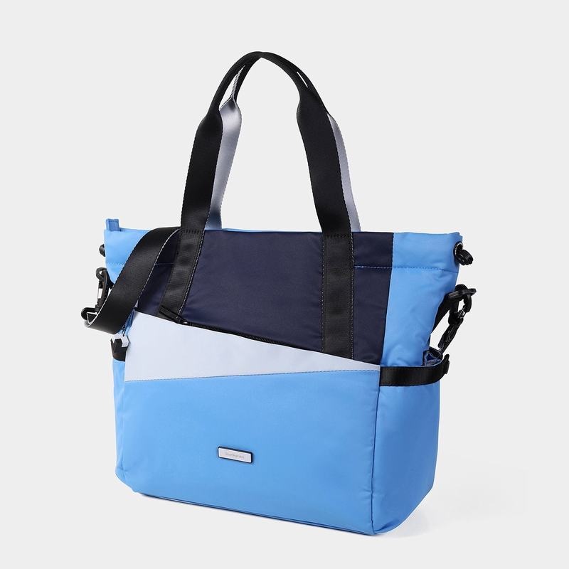 Blue Women's Hedgren Galactic Tote Bags | PBP1047SM