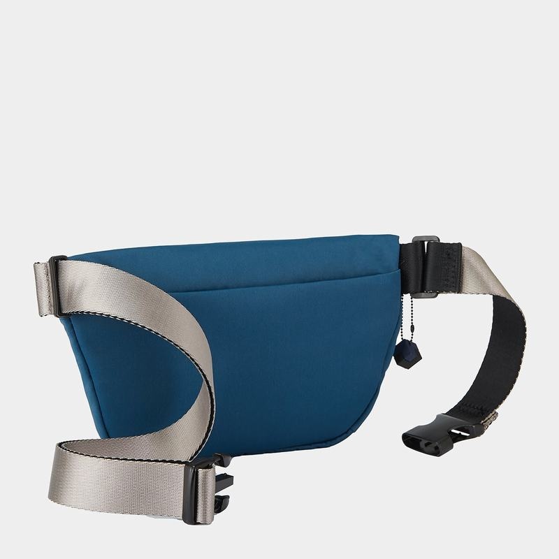 Blue Women's Hedgren Halo Belt Bags | IAA10071KG