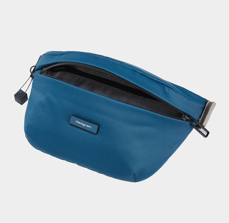 Blue Women's Hedgren Halo Belt Bags | IAA10071KG