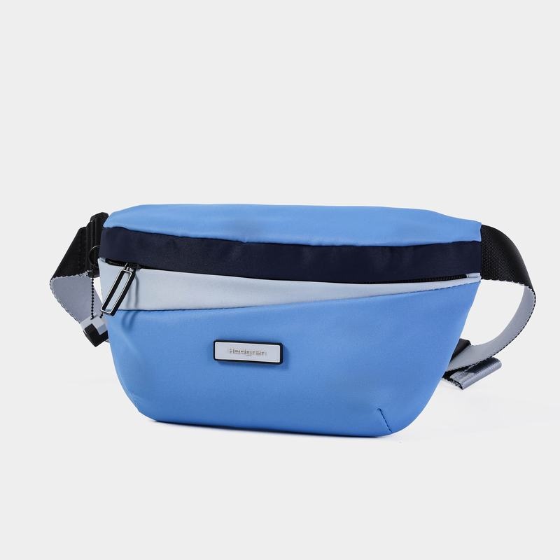 Blue Women's Hedgren Halo Belt Bags | QAR1094TW