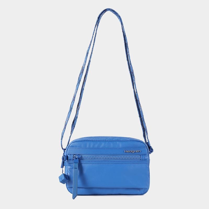 Blue Women's Hedgren Maia Mini Rfid Crossbody Bags | RTM8682UV