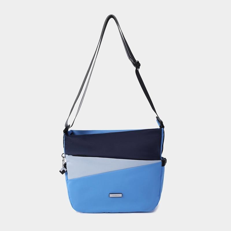 Blue Women's Hedgren Milky Way Crossbody Bags | FUM8550ER