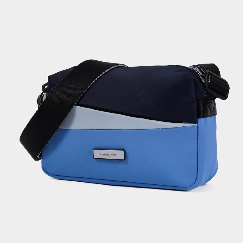 Blue Women's Hedgren Neutron Small Crossbody Bags | VSA648GL