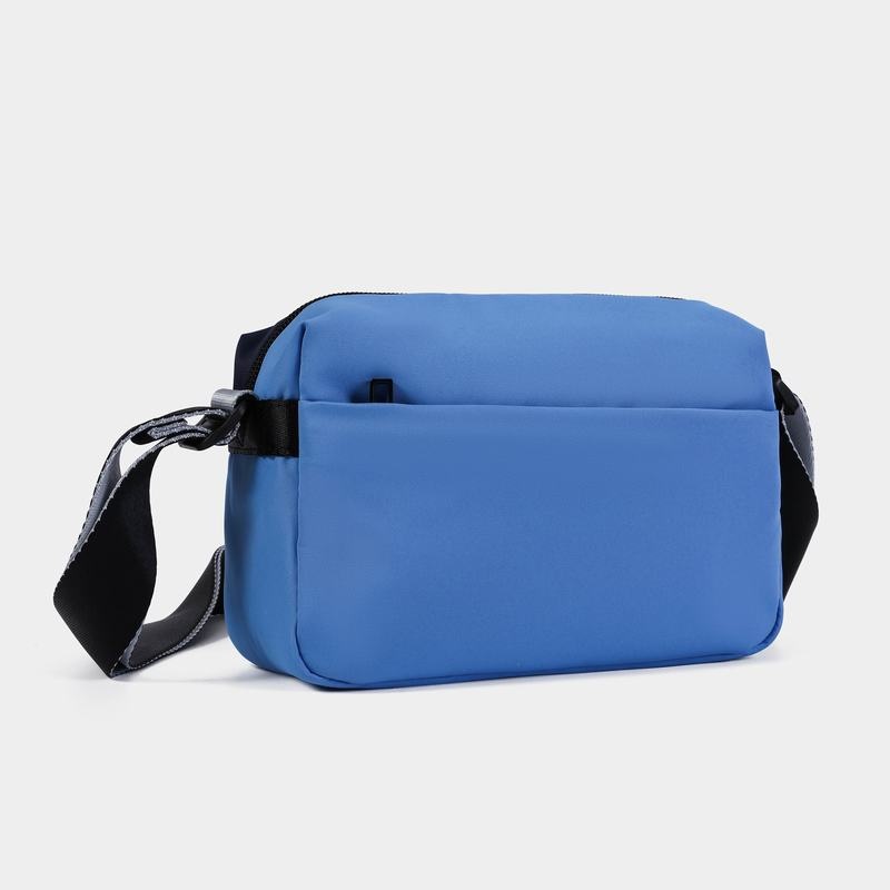 Blue Women's Hedgren Neutron Small Crossbody Bags | VSA648GL