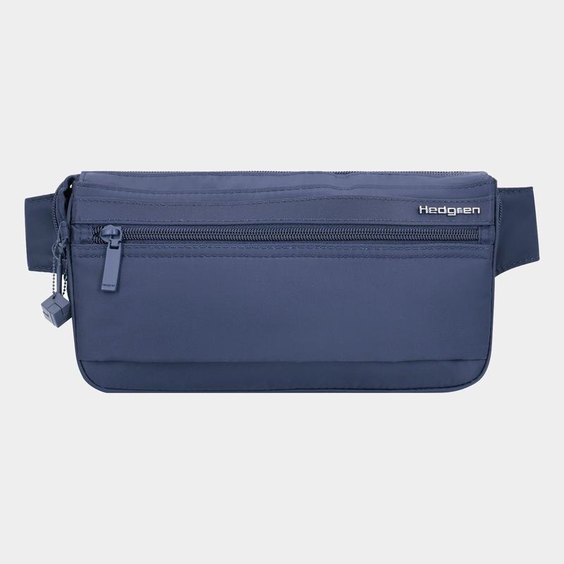 Dark Blue Women's Hedgren Asarum Belt Bags | NXK5251ZC