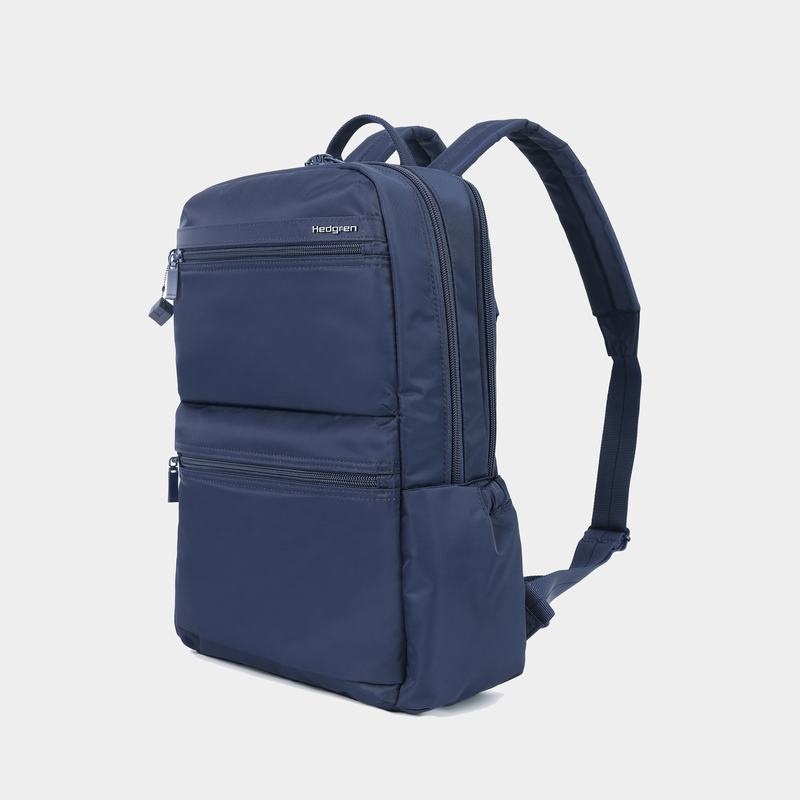 Dark Blue Women's Hedgren Ava Backpacks | GKC641HA