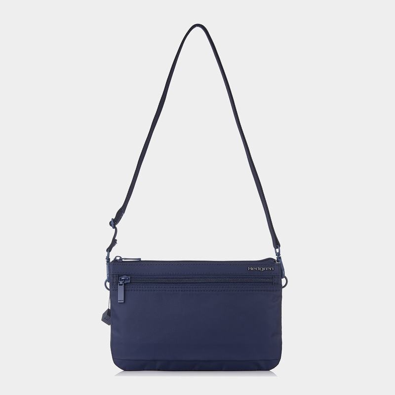 Dark Blue Women's Hedgren Emma Crossbody Bags | ZVF453YP