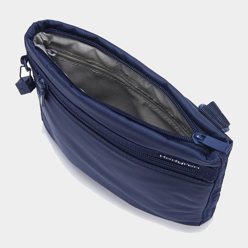 Dark Blue Women's Hedgren Leonce Shoulder Bags | NBD7492XF