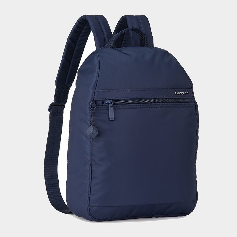 Dark Blue Women's Hedgren Vogue Large Backpacks | KWC1767VI