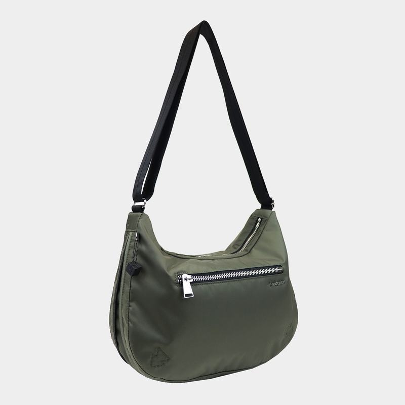 Dark Green Women's Hedgren Ann Crossbody Bags | LGM3188EX