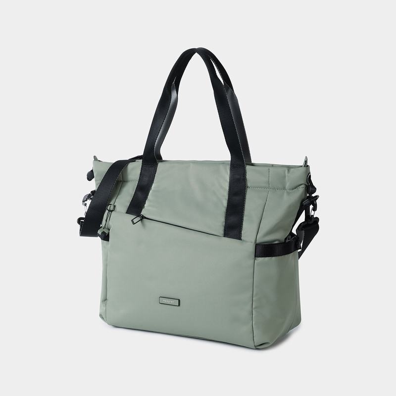 Green Women's Hedgren Galactic Tote Bags | BOR5049RE