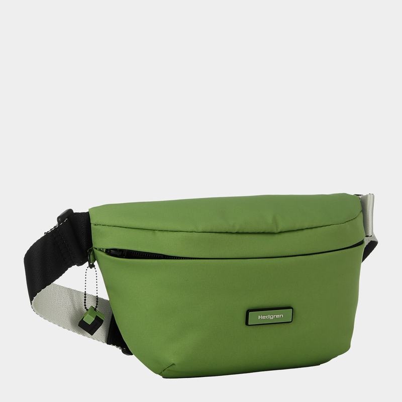 Green Women's Hedgren Halo Belt Bags | HDR2639XP