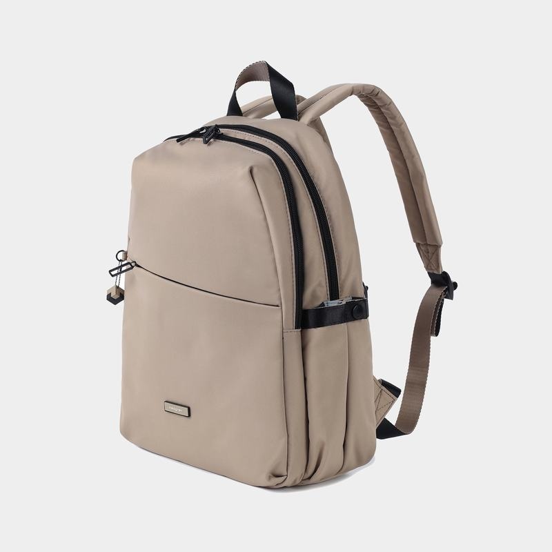 Grey Beige Women's Hedgren Cosmos Backpacks | OKK4336XF