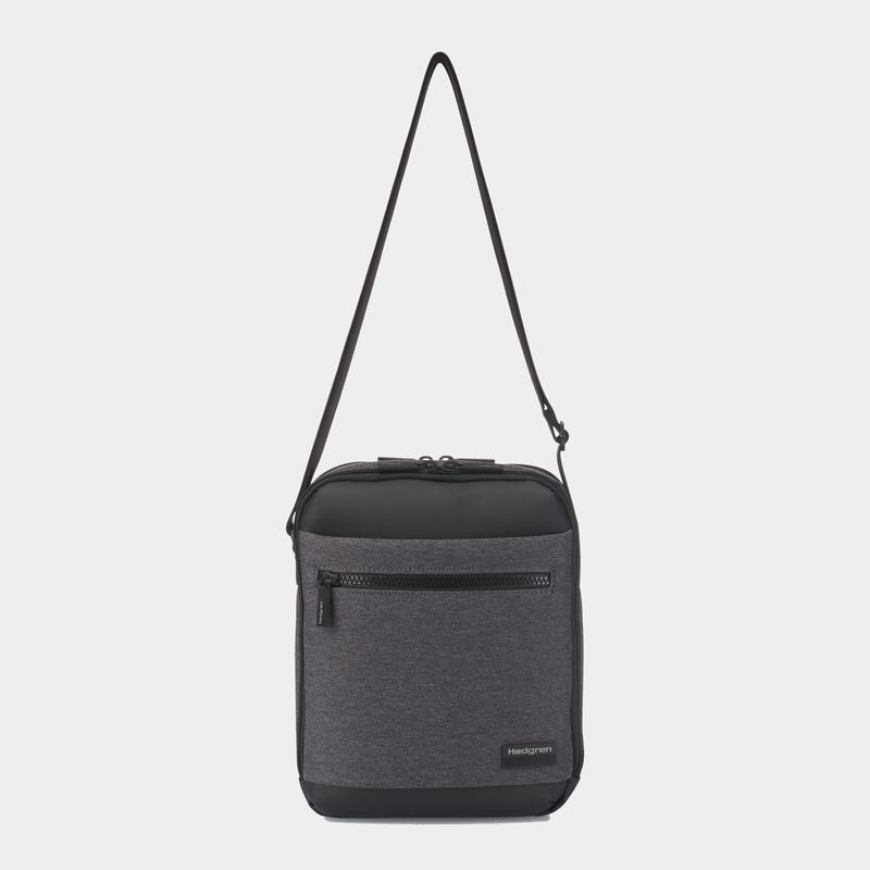 Grey Black Women's Hedgren Inc Vertical Crossbody Bags | VEO3444VZ