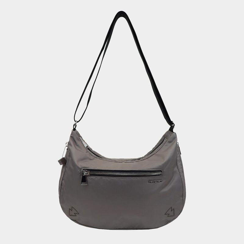 Grey Brown Women's Hedgren Ann Crossbody Bags | LSE5336AU