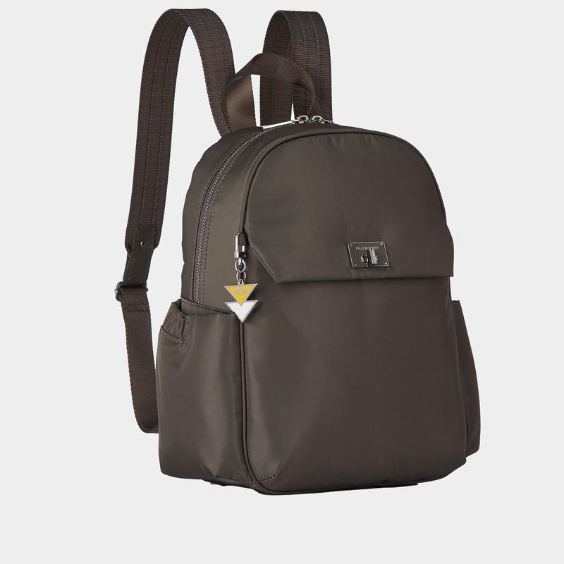 Grey Brown Women's Hedgren Balanced Backpacks | JSZ8577SB