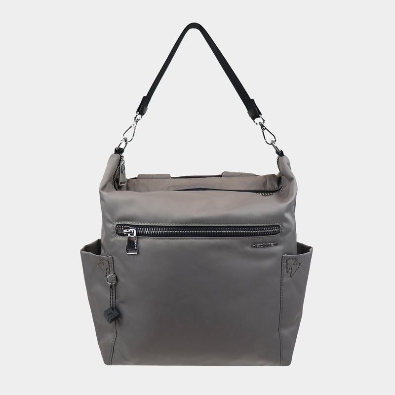 Grey Brown Women's Hedgren Kate Sustainably Made Convertible Tote Bags | OKD7884IK