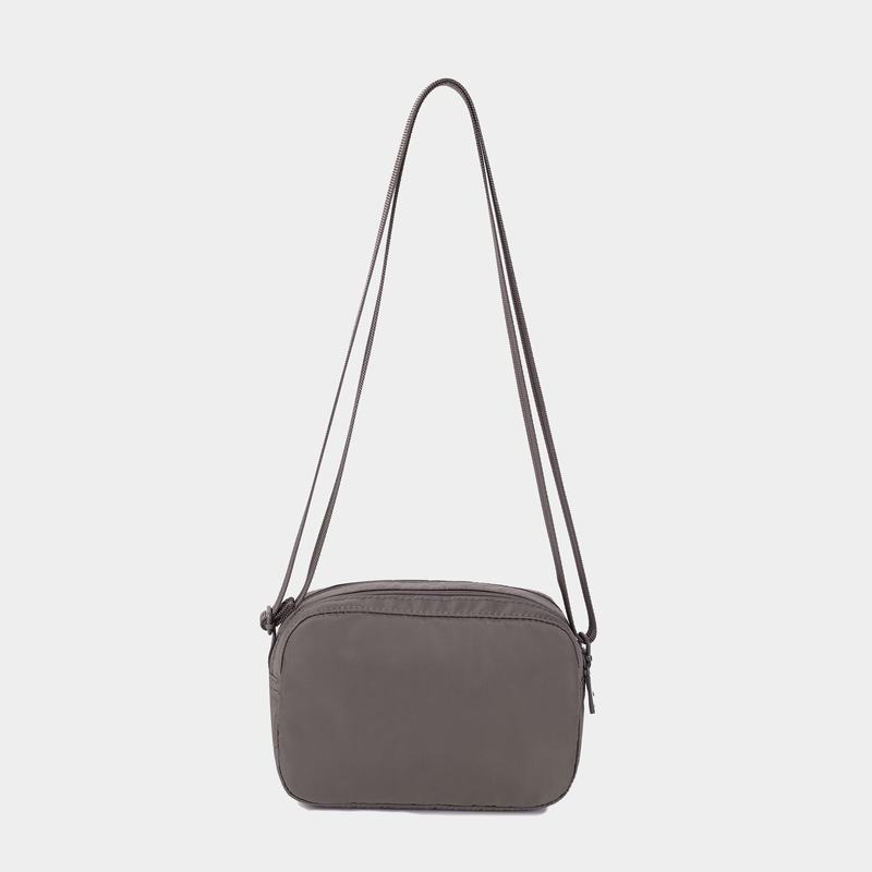 Grey Brown Women's Hedgren Maia Crossbody Bags | YIR7158LB