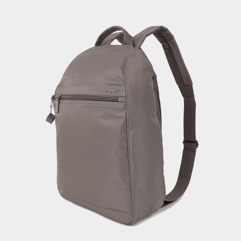 Grey Brown Women's Hedgren Vogue Backpacks | UFR2566EZ