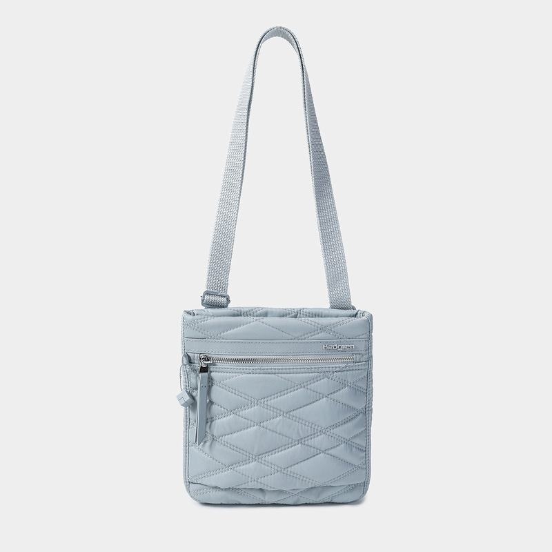 Light Blue Women's Hedgren Leonce Crossbody Bags | MFB9891LU