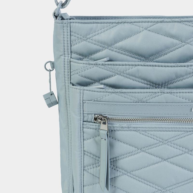 Light Blue Women's Hedgren Orva Crossbody Bags | ZRB6239VM