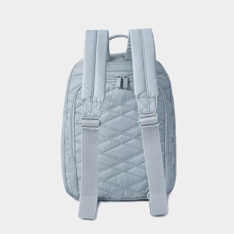 Light Blue Women's Hedgren Vogue Large Backpacks | RJG3244RW