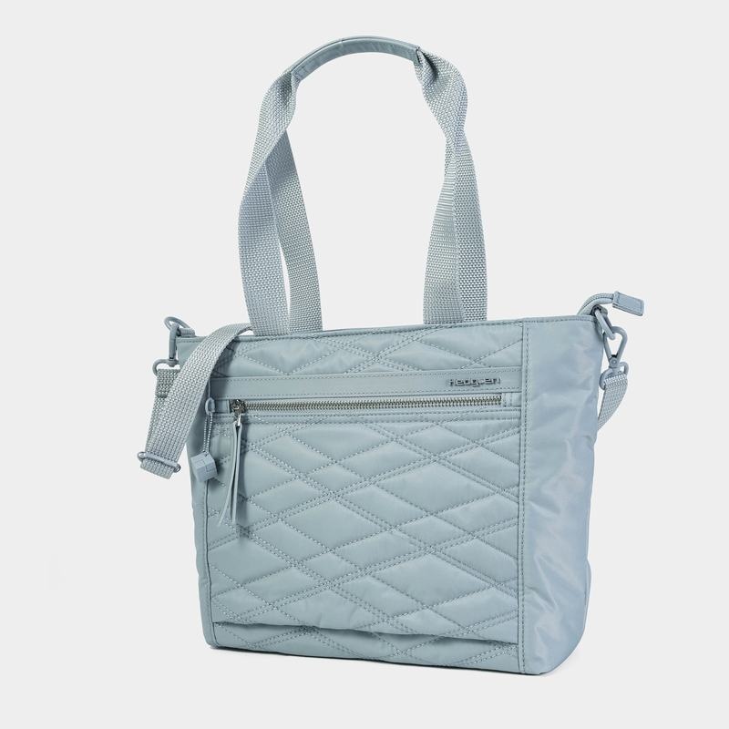 Light Blue Women's Hedgren Zoe Tote Bags | DHI4497EW