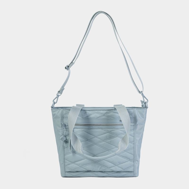 Light Blue Women's Hedgren Zoe Tote Bags | DHI4497EW