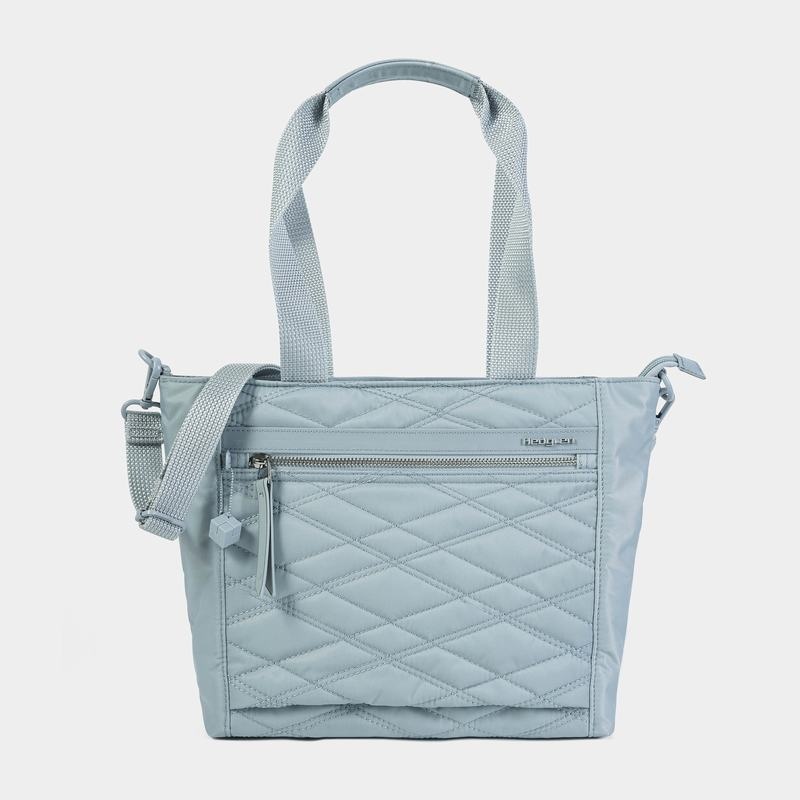 Light Blue Women\'s Hedgren Zoe Tote Bags | DHI4497EW