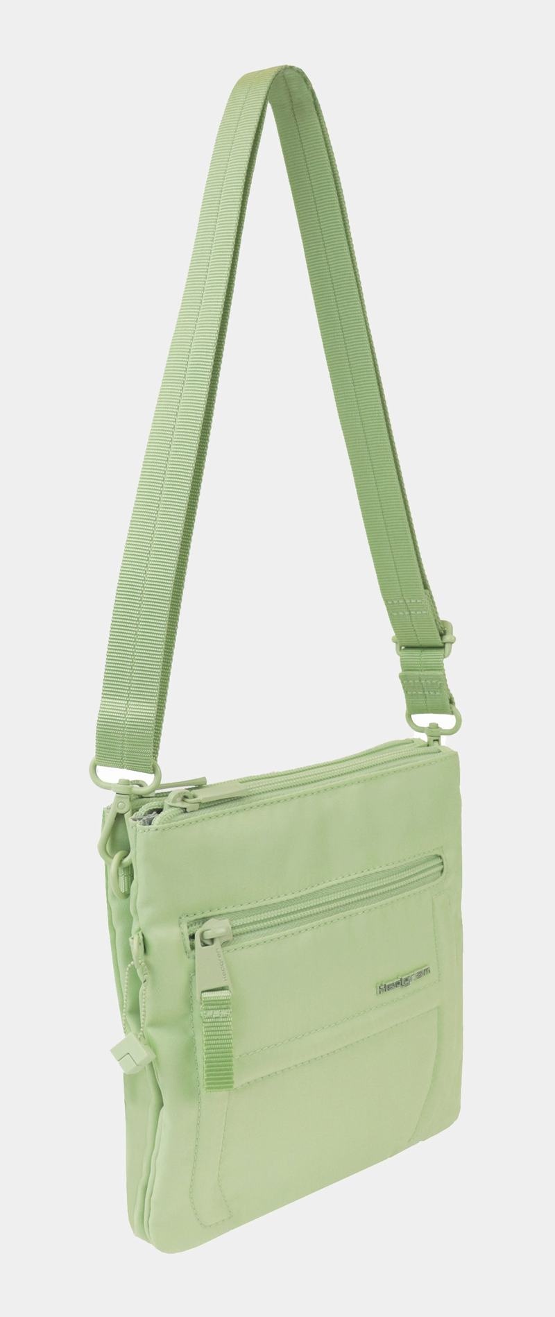 Light Green Women's Hedgren Helm Crossbody Bags | PER4452QU