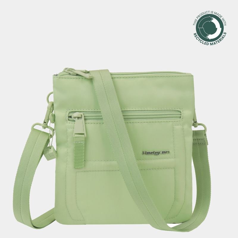 Light Green Women\'s Hedgren Helm Crossbody Bags | PER4452QU