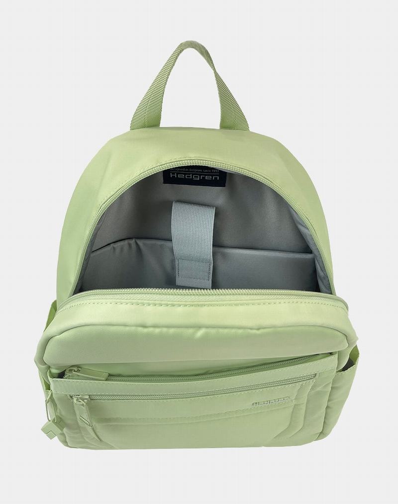 Light Green Women's Hedgren Windward Backpacks | MIH788PB