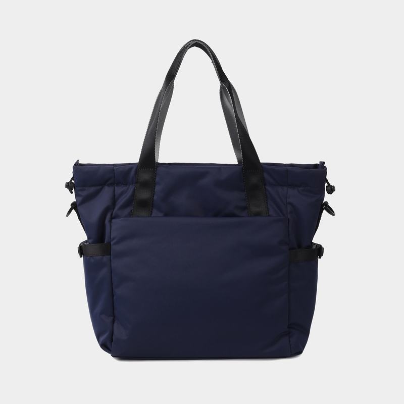 Navy Women's Hedgren Galactic Tote Bags | GHE3143IL