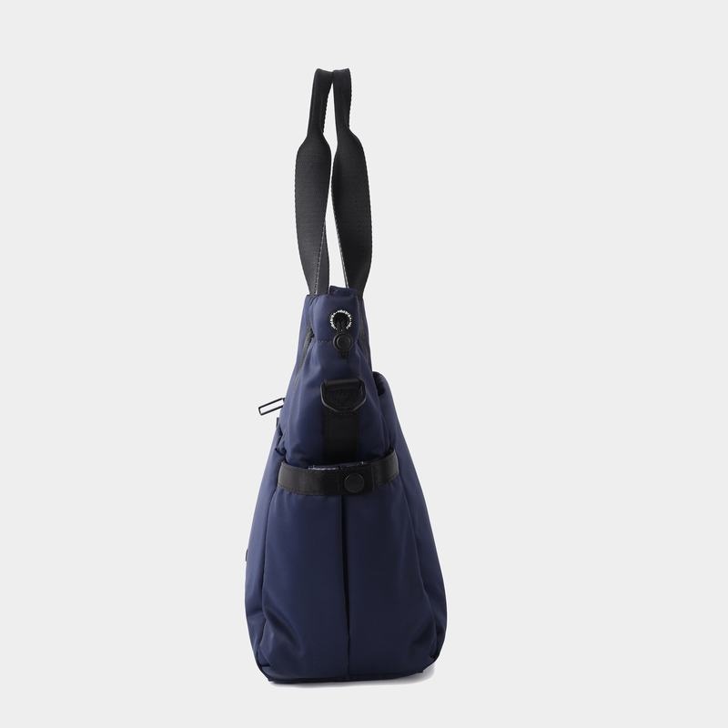 Navy Women's Hedgren Galactic Tote Bags | GHE3143IL