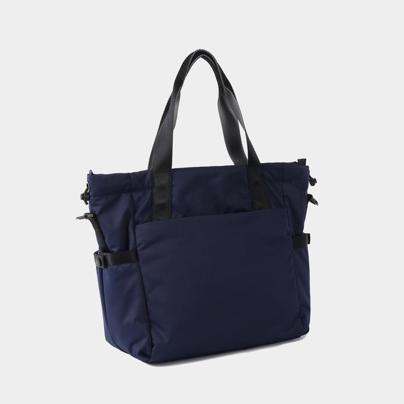 Navy Women's Hedgren Galactic Tote Bags | GHE3143IL