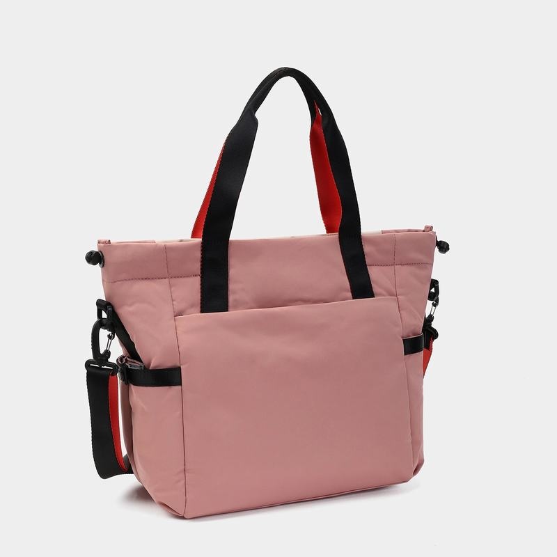 Pink Orange Women's Hedgren Galactic Tote Bags | JZR9530ZP