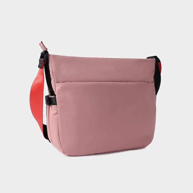 Pink Orange Women's Hedgren Milky Way Crossbody Bags | NPY7683UK