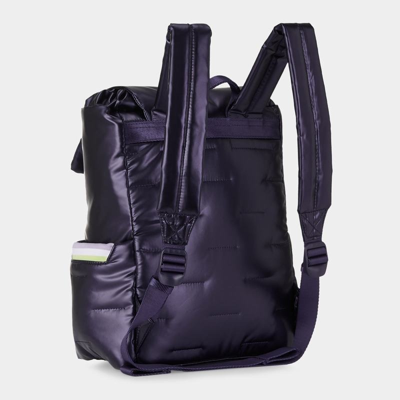 Purple Deep Blue Women's Hedgren Billowy Backpacks | HAP6711MH