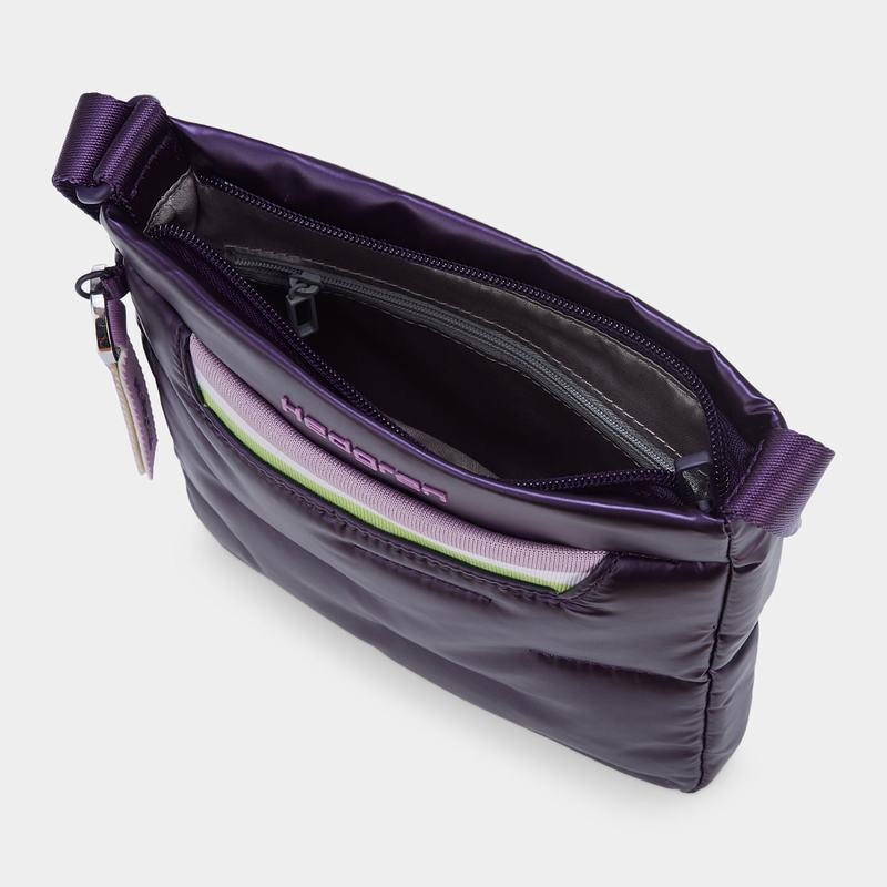 Purple Deep Blue Women's Hedgren Cushy Crossbody Bags | ELI3574XX