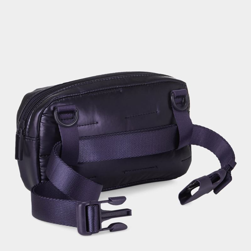 Purple Deep Blue Women's Hedgren Snug Belt Bags | NGQ5041QC