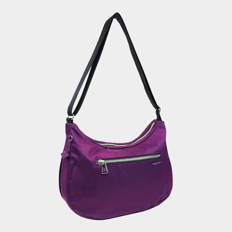 Purple Women's Hedgren Ann Crossbody Bags | TXR5496EG