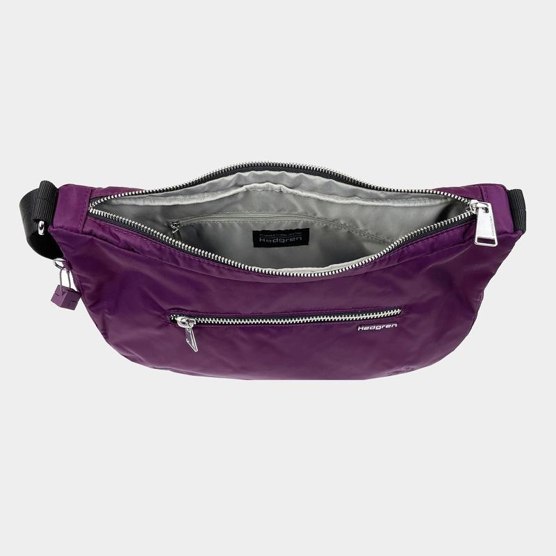 Purple Women's Hedgren Ann Crossbody Bags | TXR5496EG