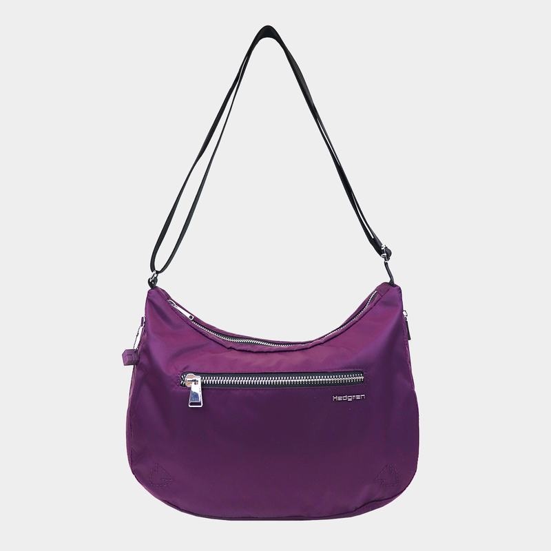 Purple Women's Hedgren Ann Crossbody Bags | TXR5496EG