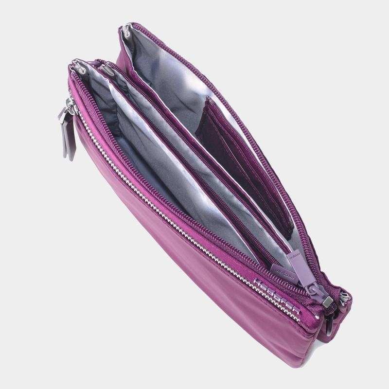 Purple Women's Hedgren Emma Crossbody Bags | ABS8183QY