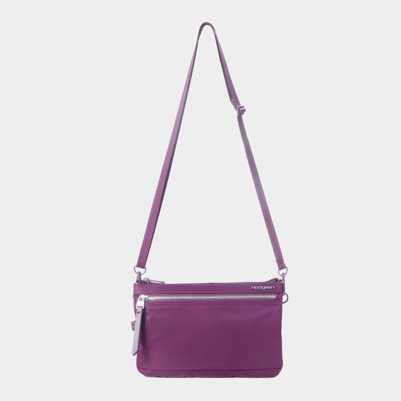 Purple Women's Hedgren Emma Crossbody Bags | ABS8183QY