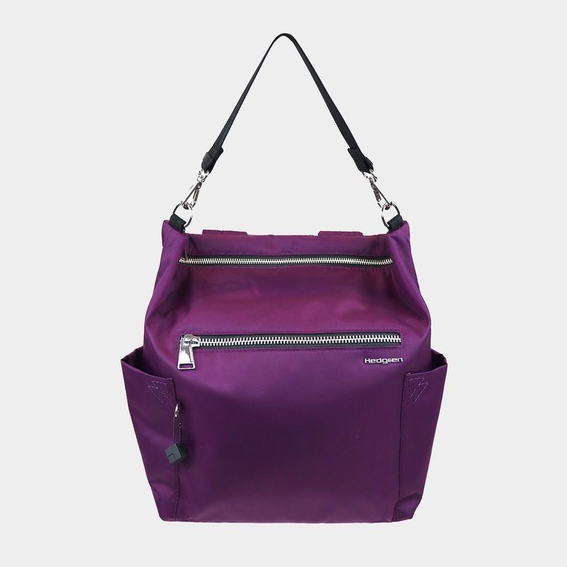 Purple Women's Hedgren Kate Sustainably Made Convertible Tote Bags | ZPL1253UY