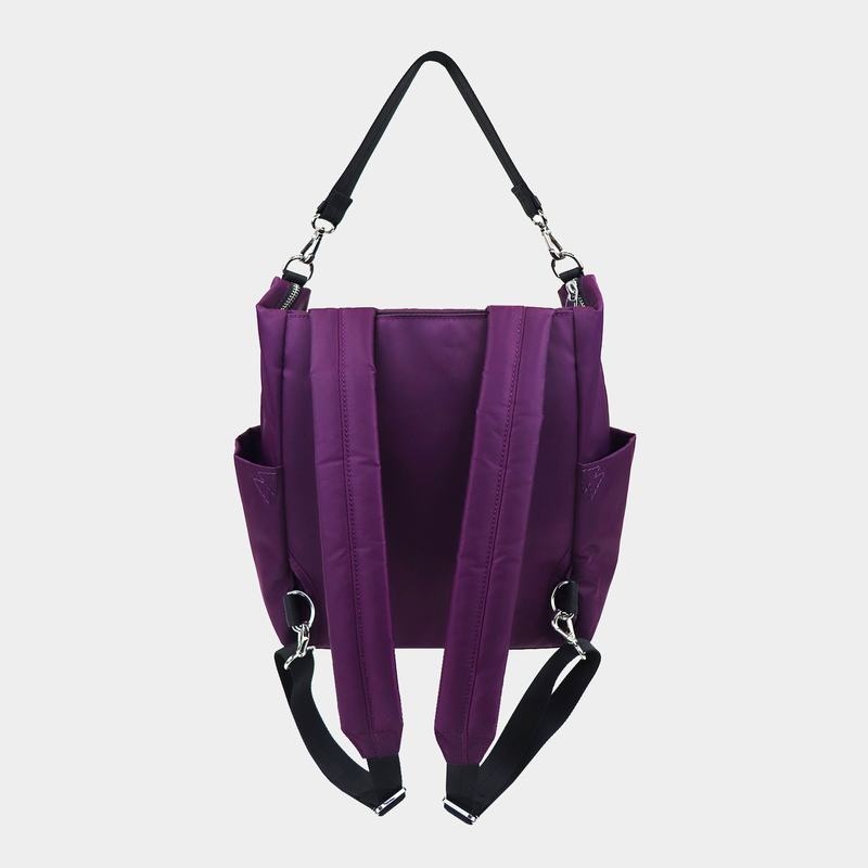 Purple Women's Hedgren Kate Sustainably Made Convertible Tote Bags | ZPL1253UY