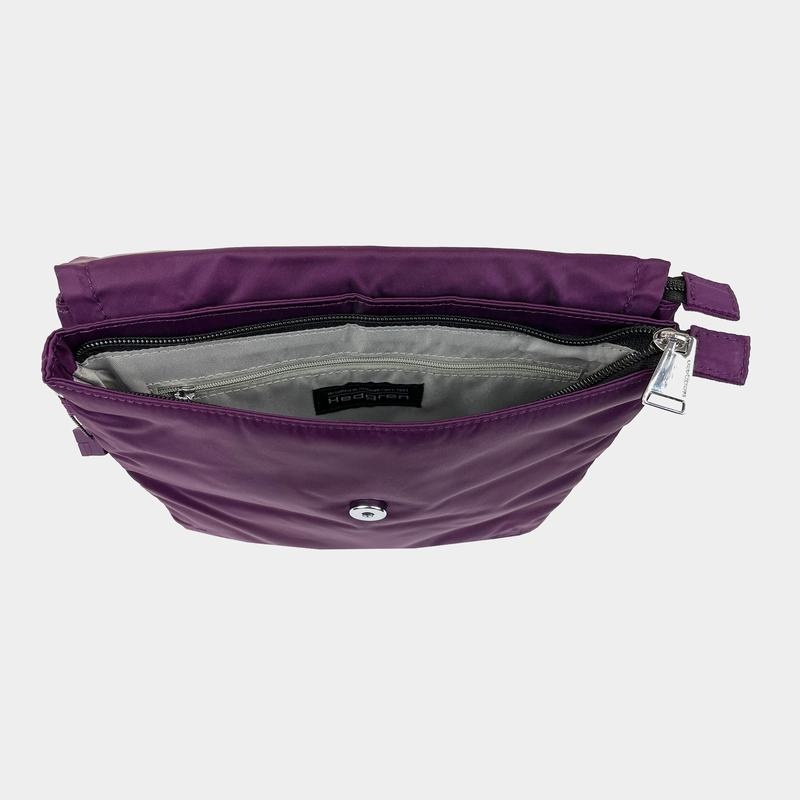 Purple Women's Hedgren Victoria Sustainably Made Crossbody Bags | BEU8624GQ