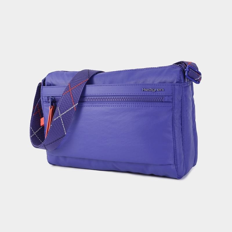 Royal Blue Women's Hedgren Eye Medium Shoulder Bags | SOT4769PJ